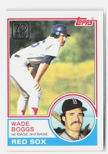 2021 Topps #TDH-7 Wade Boggs Topps Double Headers