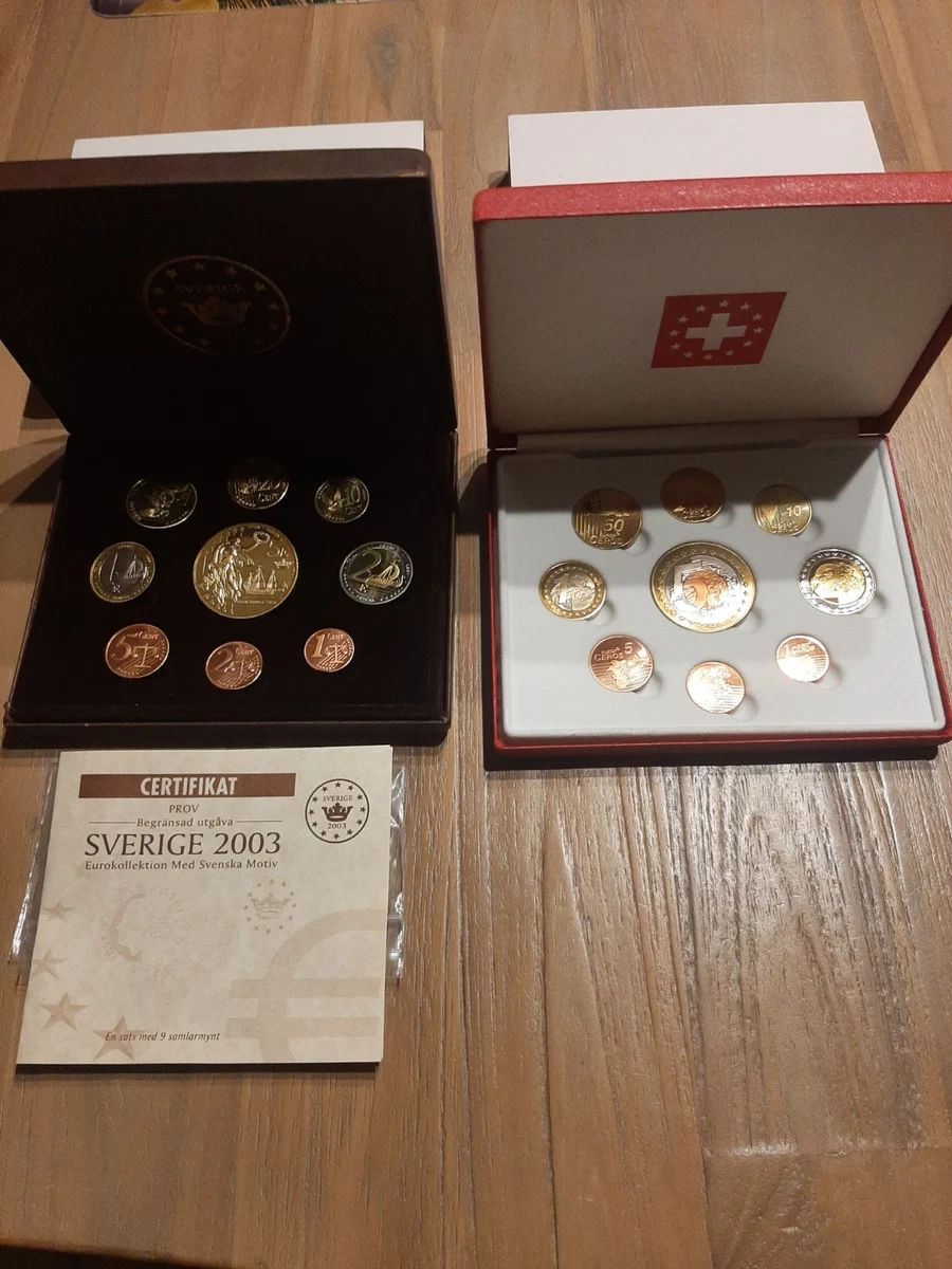 Coffret Royaume-Uni 2003 - Série Euros Non Officiels - Jetons De 1 Cent à 2 Euros