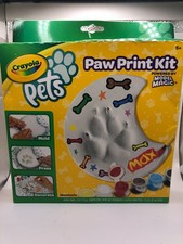 New 2020 Crayola Pets Paw Print Kit Model Magic Nontoxic Keepsake Craft Set