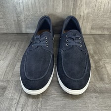Aldo Regatta Men\'s size 14 Navy Blue Suede Boat Shoes Aldo Blue Boat Shoe Casual Shoes for Men for sale | eBay main image 2