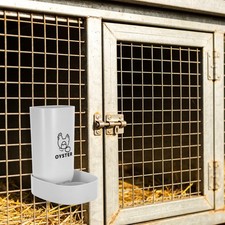  Wall Mount Chicken Feeder for Grit and Shell, No Waste Feeding Device, Hanging