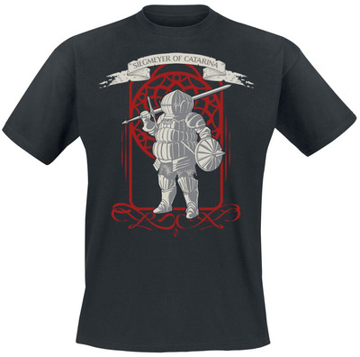 Dark Souls T-Shirt Herren Sigmeyer Of Catarina schwarz