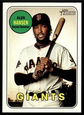 2018 Topps Heritage Alen Hanson San Francisco Giants #575