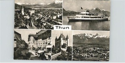 Schiffe Ships Navires Thun