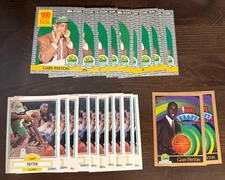 1990 Gary Payton (RC) Lot of 23 Hoops(10)/Fleer(11)/Skybox(2)