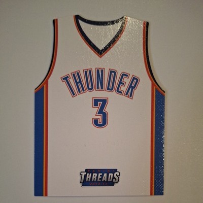 2016-17 Panini Threads Domantas Sabonis #23 Team Threads RC Die-Cuts Thunder