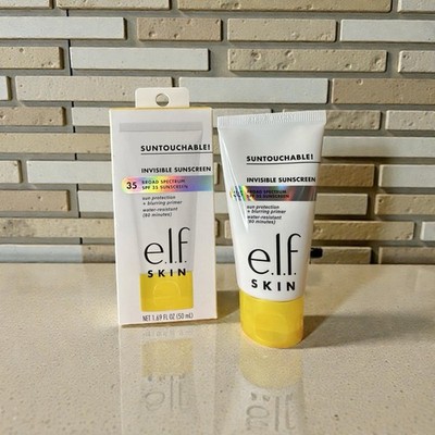 Elf Skin Suntouchables Invisible Sunscreen & Blurring Primer | Full Size
