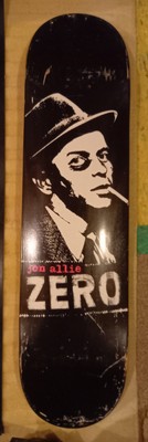 ZERO SKATEBOARDS 2007 JON ALLIES 8.25''...