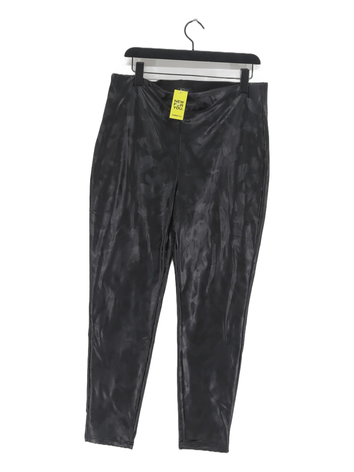 ALTRA Klass Leggings Donna UK 16 Nero Altro con Elastan Poliestere Lunghezza Intera