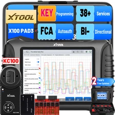 XTOOL X100 PAD3 OBD2 Scanner Bidirectional Diagnostic Key Programming ECU Coding