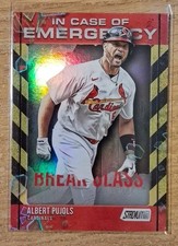 2025 TOPPS STADIUM CLUB IN CASE OF EMERGENCY MARK MCGWIRE #6 ST. LOUIS CARDINALS