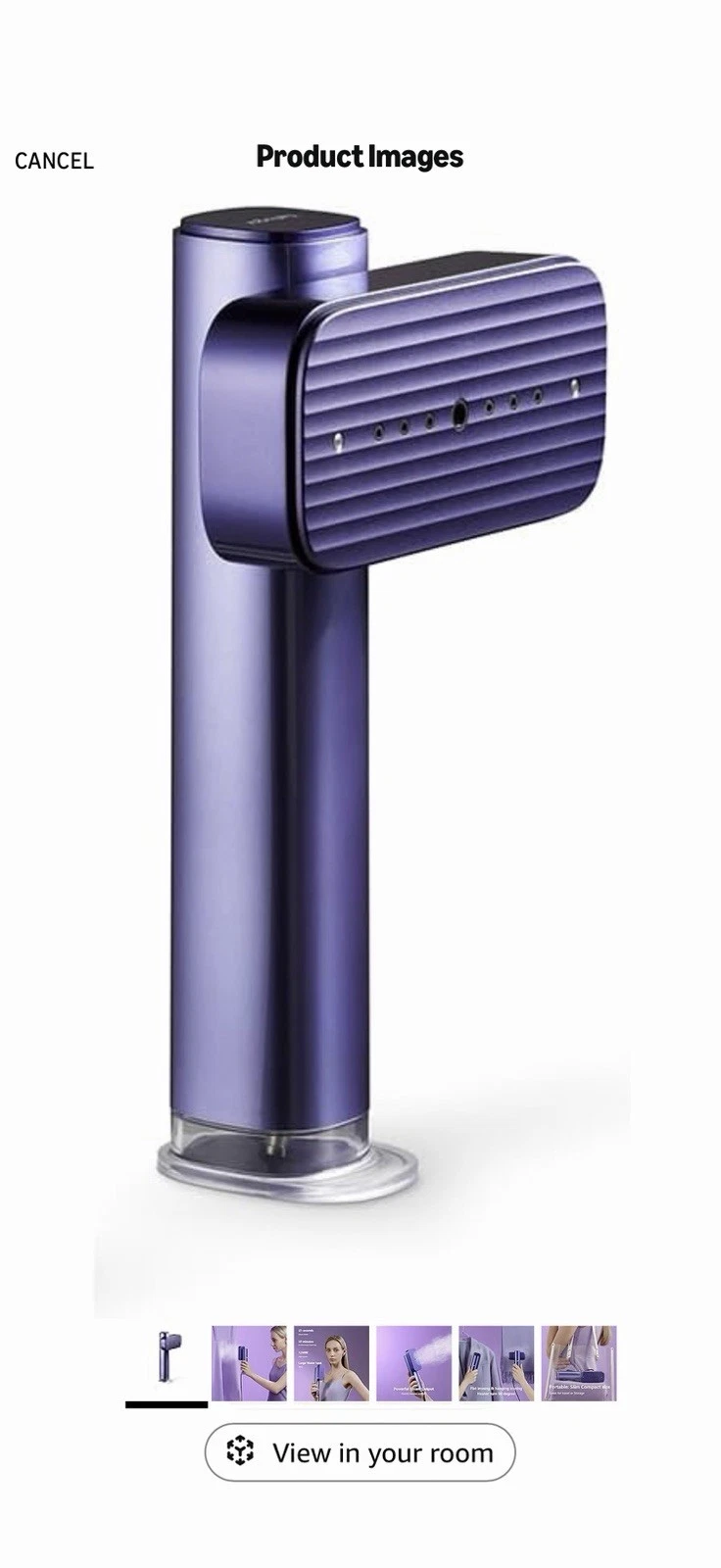 TikTok Viral G5 Steam 2-in-1 Professional Portable Handheld Clothes Steamer
Opens in a new window or