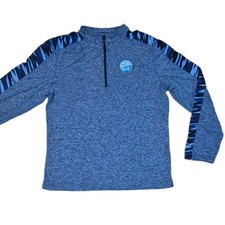 Ventures Endurance Maine Coast Men's Blue 1/4 Zip Pullover T-Shirt Size L