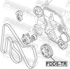 For FEBEST FDDS-TR CRANKSHAFT PULLEY