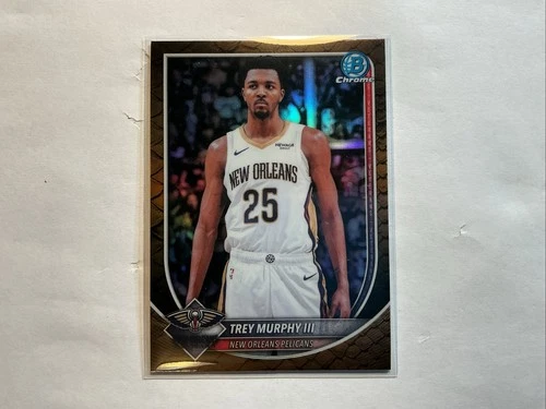 2025-26 Bowman Chrome Reptilian Trey Murphy III New Orleans Pelicans #BCV-141
