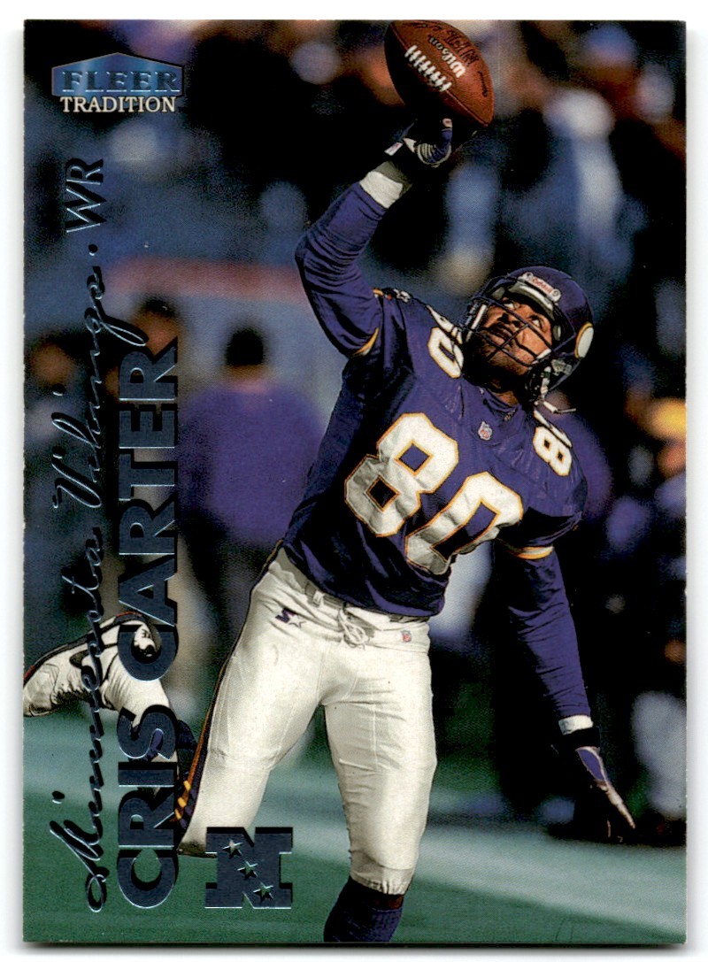 1999 Fleer Tradition Cris Carter Minnesota Vikings #24