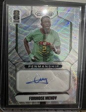 Panini 2026 Prizm FIFA World Cup Formose Mendy Penmanship Auto P-FMY Senegal 
