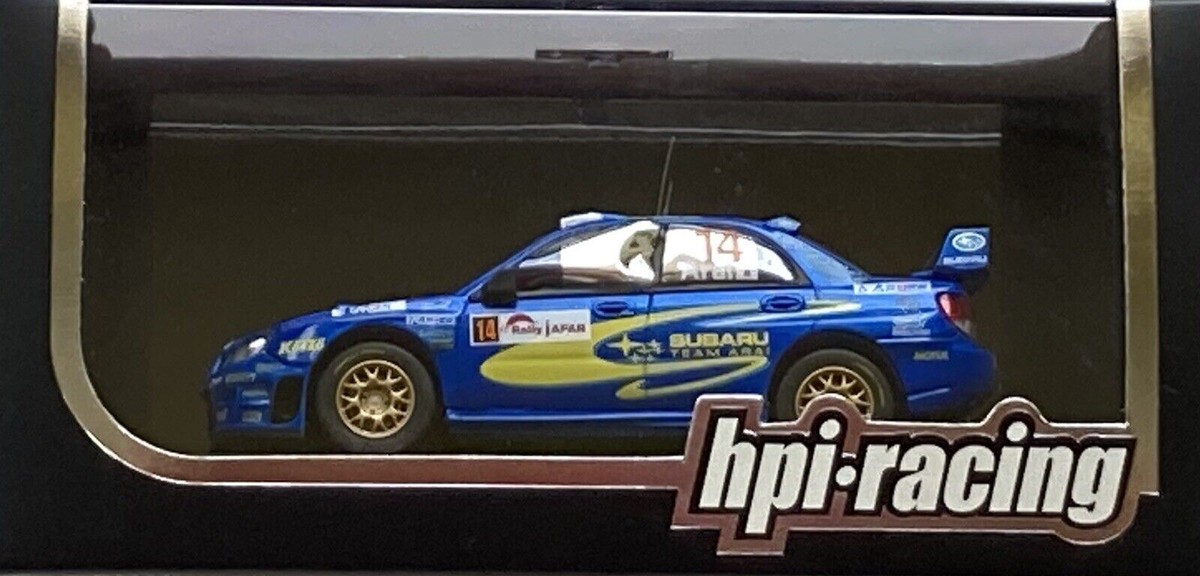 1/43 HPI #947 Subaru Impreza S12 WRC 06 2006 Japan Rally #14
