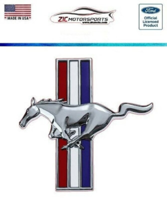 Ford Mustang Tribar Vinyl Decals in/out door with air release NOT OE