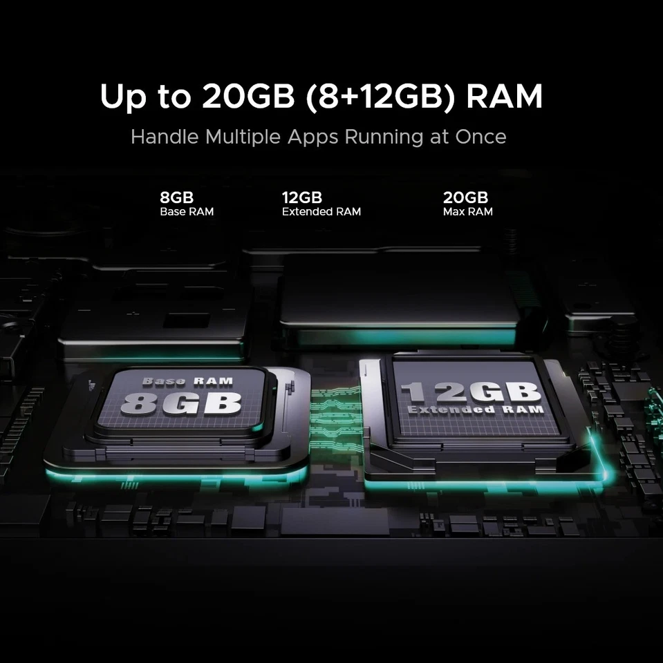 DOOGEE T40 Pro Tablet Ultradünn 12" 2,4K Display Android 14 20GB+512GB 10800mAh - Bild 4 von 4