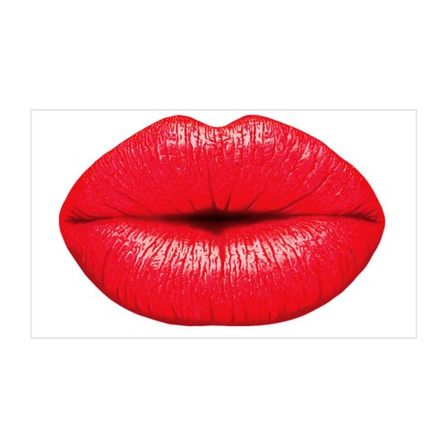 2 x 3" Kissy Lippen Aufkleber, Qualität Kiss Seal, Selbstklebend, Party Sammelalbum NEU - Bild 10 von 16