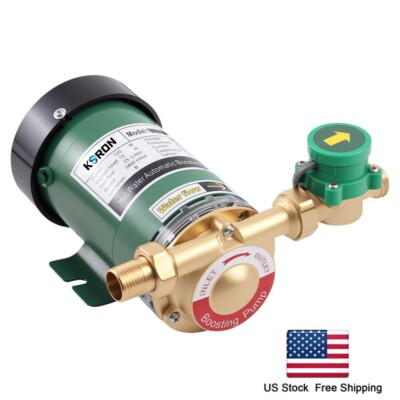 Domestic Automatic Booster Pump 110V Boost Water Pressure Pump 120W