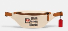 Disney X Coach Charter Belt Bag 7 With Walt Disney World Motif Style No. C8509