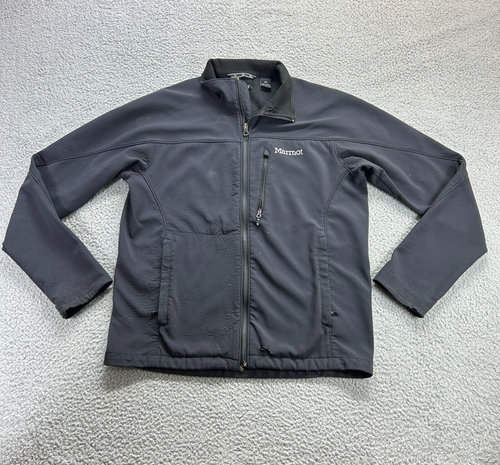 Marmot Jacket Womens M Black Full Zip Long Sleeve Fleece