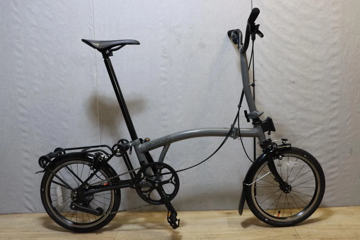 BROMPTON P Line Urban with Rack M4R X Titanium 4 speed 16 inch