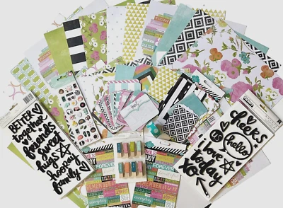 Heidi Swapp [FAVORITE THINGS] Paper & Embellishment Set [Save 65%] Set A