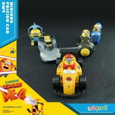 Despicable Me 4 Universal Pictures Movie With Minions Inertial Car Toy Car Gift