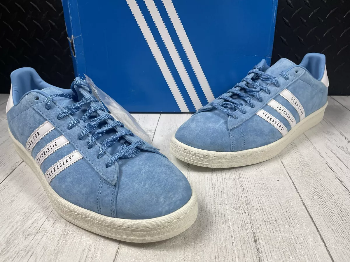 Adidas campus bleu hot sale clair