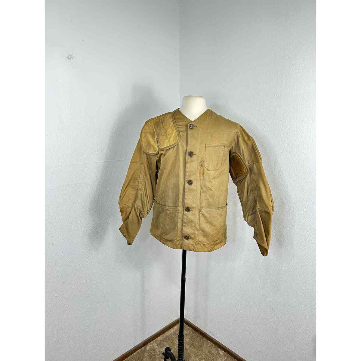 40s 50s vintage distressed cotton twill hunting shooting 40s 50s vintage distressed cotton twill hunting shooting