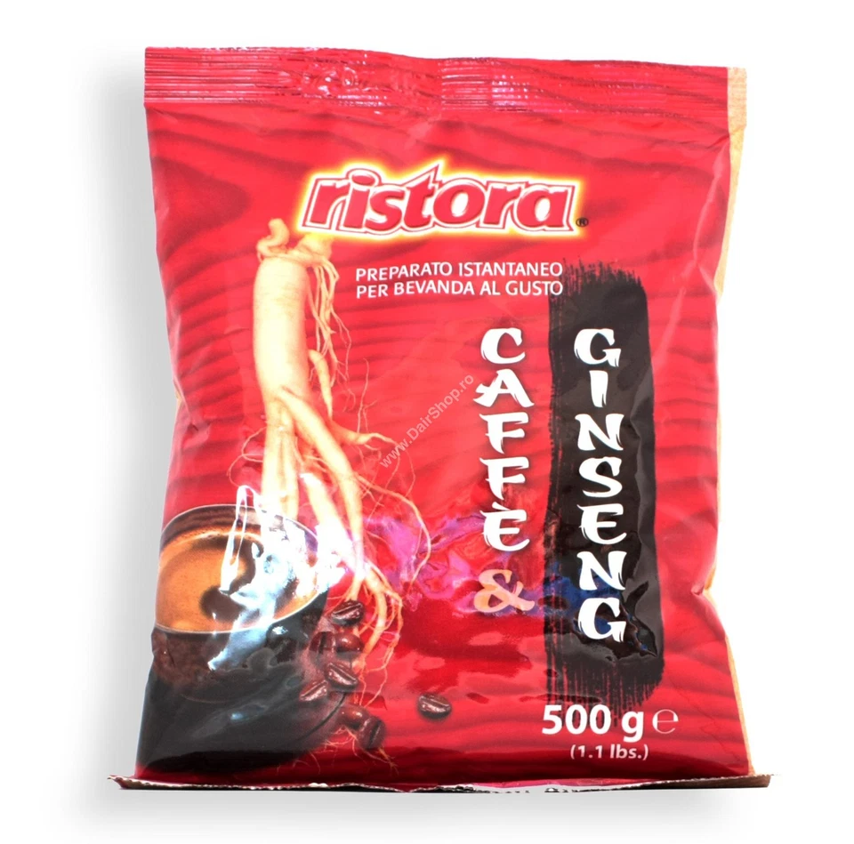 1 KG CAFFE' AL GINSENG (2 BUSTE) SOLUBILE RISTORA BAR E DISTRIBUTORI AUTOMATICI