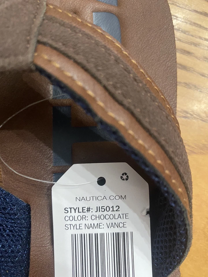 ШЛЕПАНЦЫ NAUTICA LITTLE KIDS РАЗМЕР 2 НОВЫЕ С ЯРЛЫКАМИ - Изображение 3 из 3