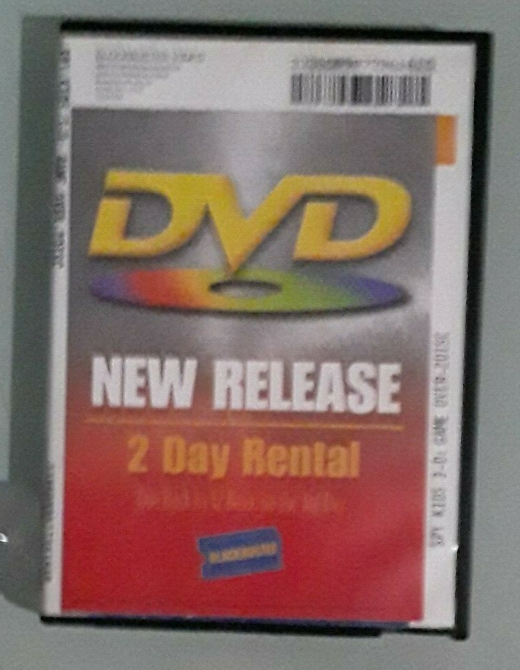 BLOCKBUSTER VIDEO RENTAL brooklyn ny DVD SPY KIDS 3-D GAME