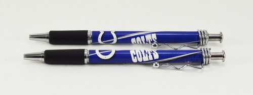 * Set of 2 * NFL Football Click Pens w/ Rubber Grip and Chrome - Pick your team! - 第 15/32 張圖片