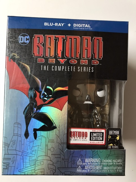 BATMAN BEYOND COMPLETE SERIES New Sealed Blu-ray + Exclusive Metallic Funko POP | eBay