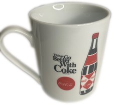 COCA-Cola Vtg Gibson Ceramic Mug Life Goes Better With Coke