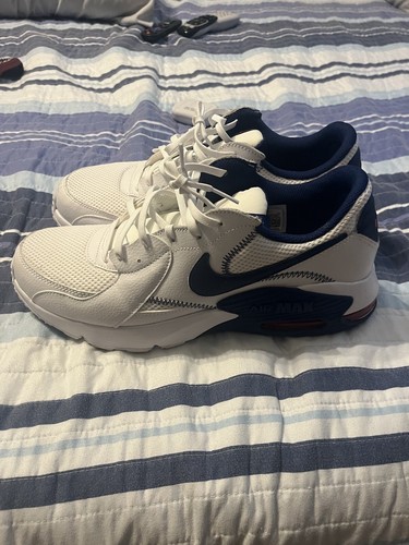 Size 10.5 - Nike Air Max Excee White Deep Royal 2020 - Picture 2 of 5