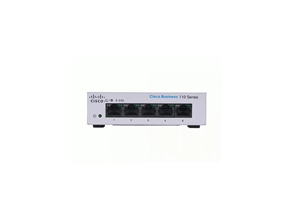 Cisco Business CBS110-5T-D Unmanaged Switch | 5 Port GE | Desktop | Ext PS | - Image 3 of 4