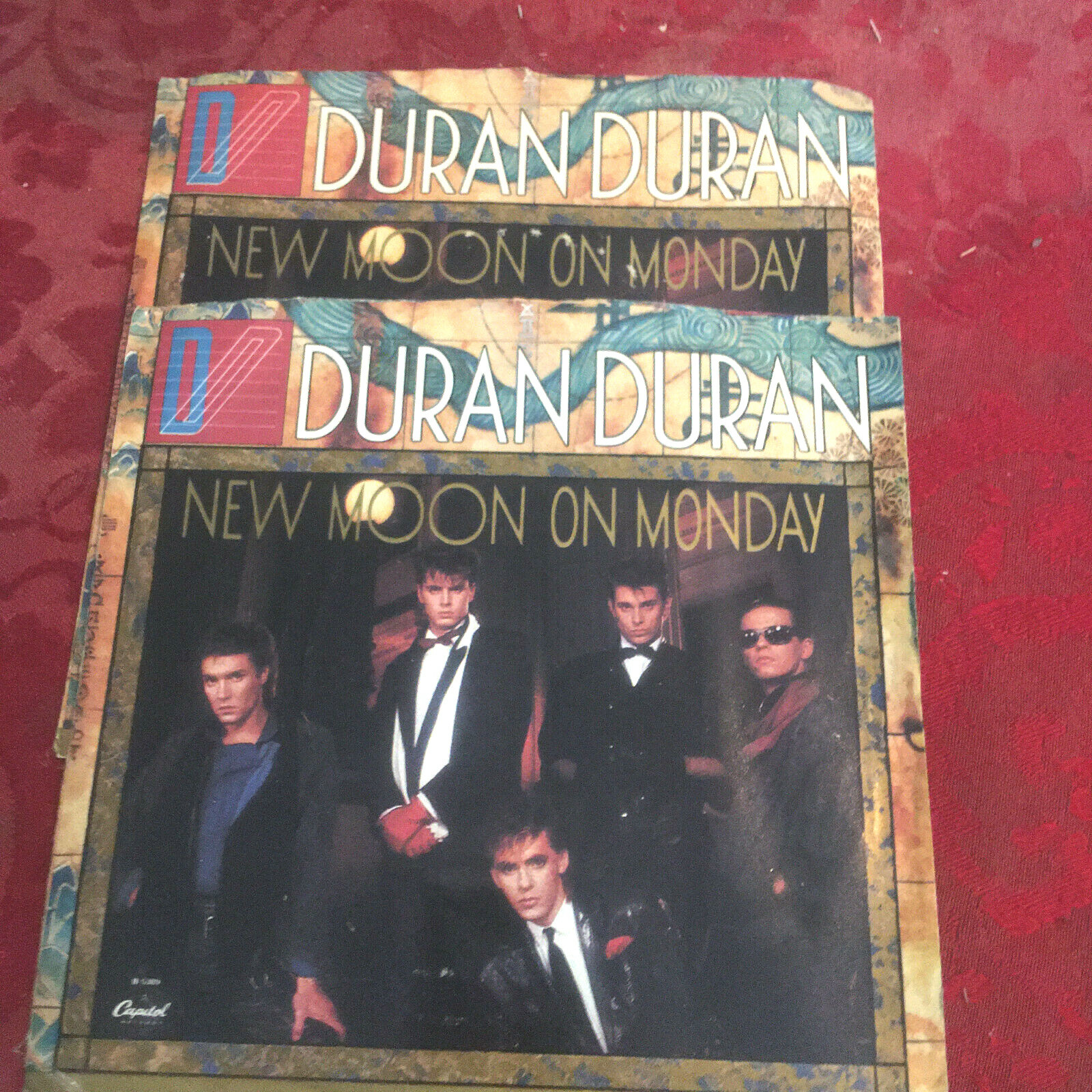 Duran Duran New Moon On Monday 7 Pic Cov Vinyl Mint 1983 1st Press 2 PC Lot