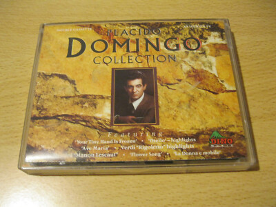 2 MC Placido Domingo Cellection feat. Ave Maria Flower Song Tape Dino DIN 057C