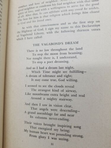 Antique 1946 Ed 'Vagabond' Bodin / GIVE ME LIBERTY - First Edition - Picture 9 of 12