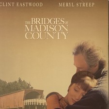 The Bridges of Madison County  Laserdisc Free shipping