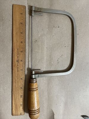 F. P. Maxson Mfg Coping Saw - 6 1/2 inches - Chicago, IL Ready To Work Look !