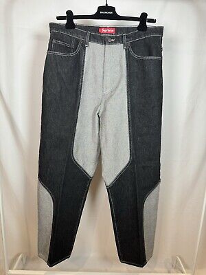 Supreme 2-Tone Paneled Baggy Jean | eBay Supreme 2-Tone Paneled Baggy Jean | eBay