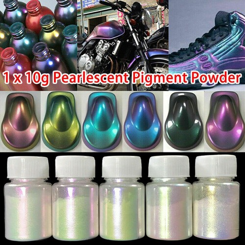 Chameleon Pigment Powder Pearl Powder Auto Car Crafts Paint Pigment Shimmer 10g - Photo 1 sur 19