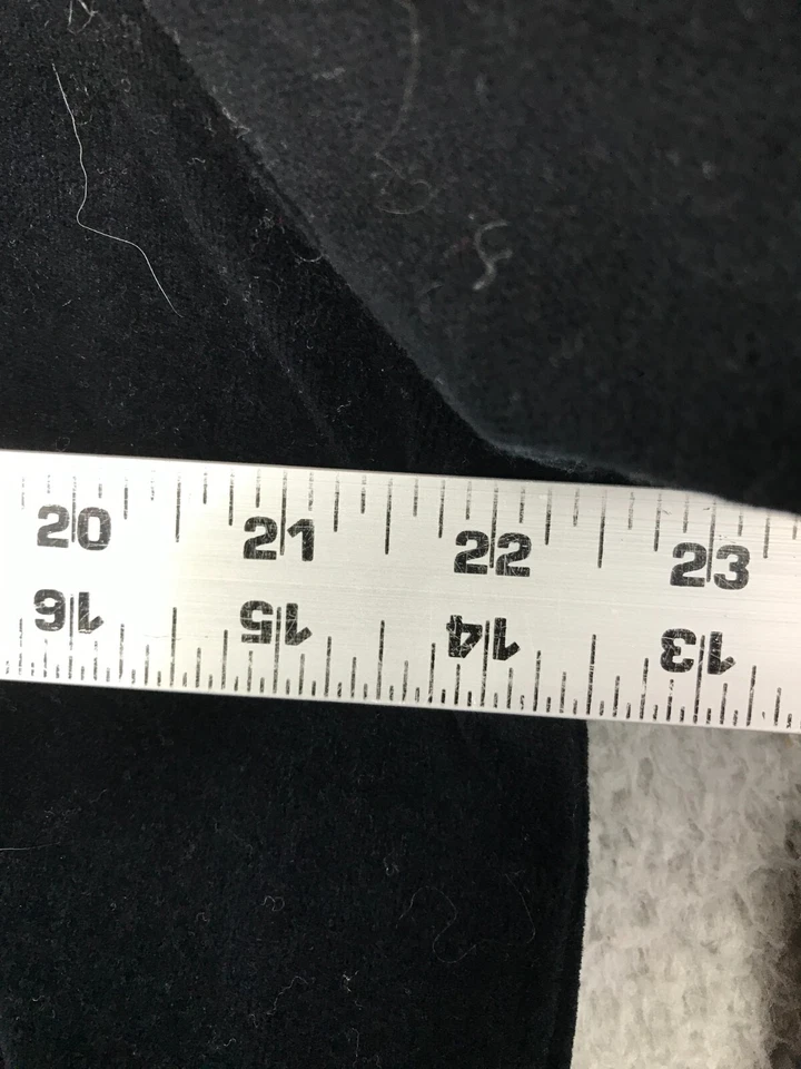 Jessica Simpson The Warmup Mujer Manga Larga Cordón Polar Negro Sudadera con Capucha XL Foto 2 de 4