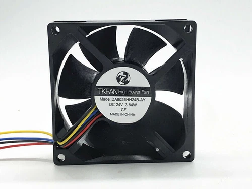 1pcs TKFAN 8CM DC24V DA8025HH24B-AY PWM speed regulation cooling fan